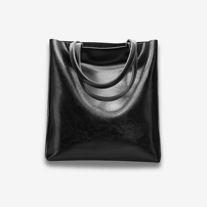 Patna | Minimalistische Leder‑Tote für Alltag
