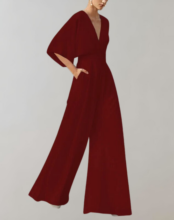 Eilidh | Eleganter Jumpsuit mit weitem Bein