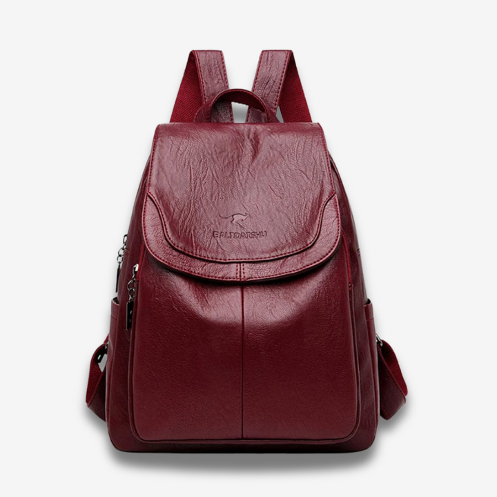 Adelaide | Diebstahlsicherer Lederrucksack