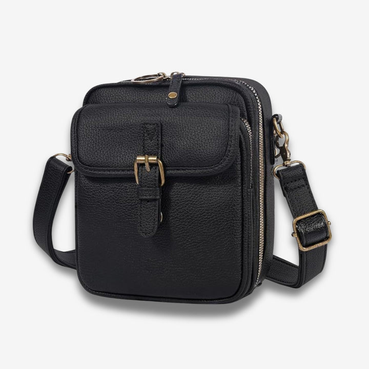 Rostock | Kompakte Leder-Crossbodytasche Damen"