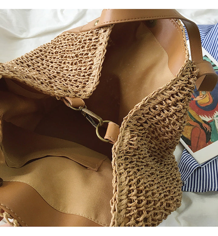 Takamatsu | Geflochtene Sommer Tote Tasche