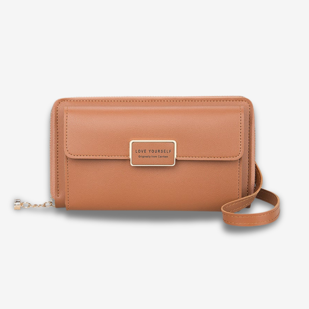 Skopje | Wandelbare Clutch‑Schultertasche