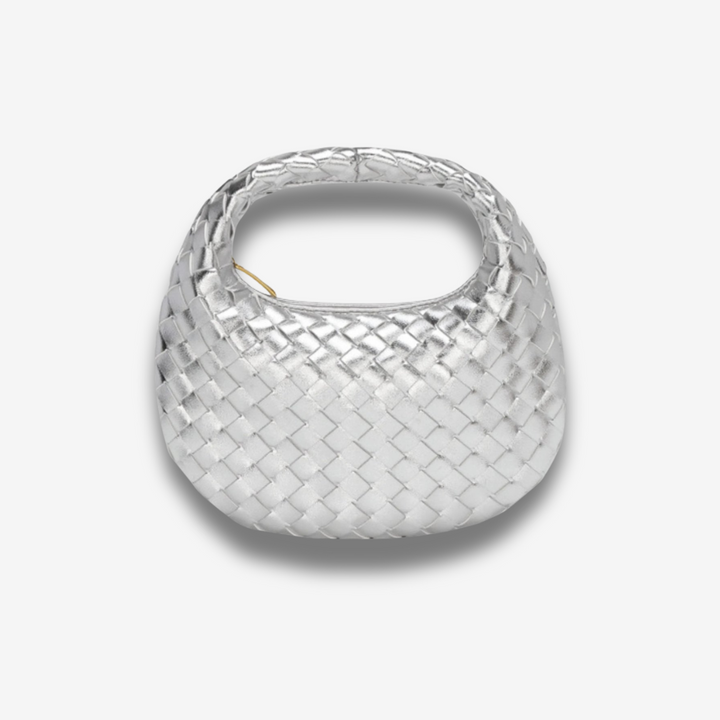 Gisenyi | Geflochtene Lederhandtasche