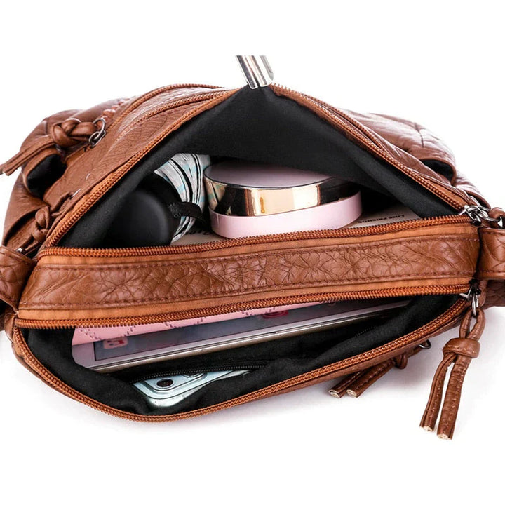 Stockholm | Große PU‑Schultertasche