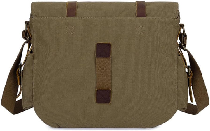 Gelsenkirchen | Vintage Canvas Messenger Laptop Tasche