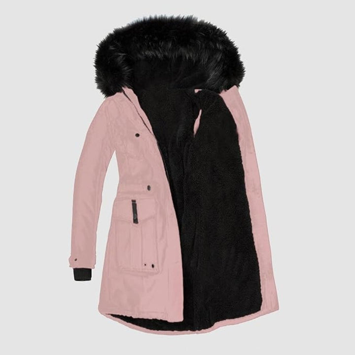 Nysaelle | Stilvoller Damen-Parka mit Kunstfell