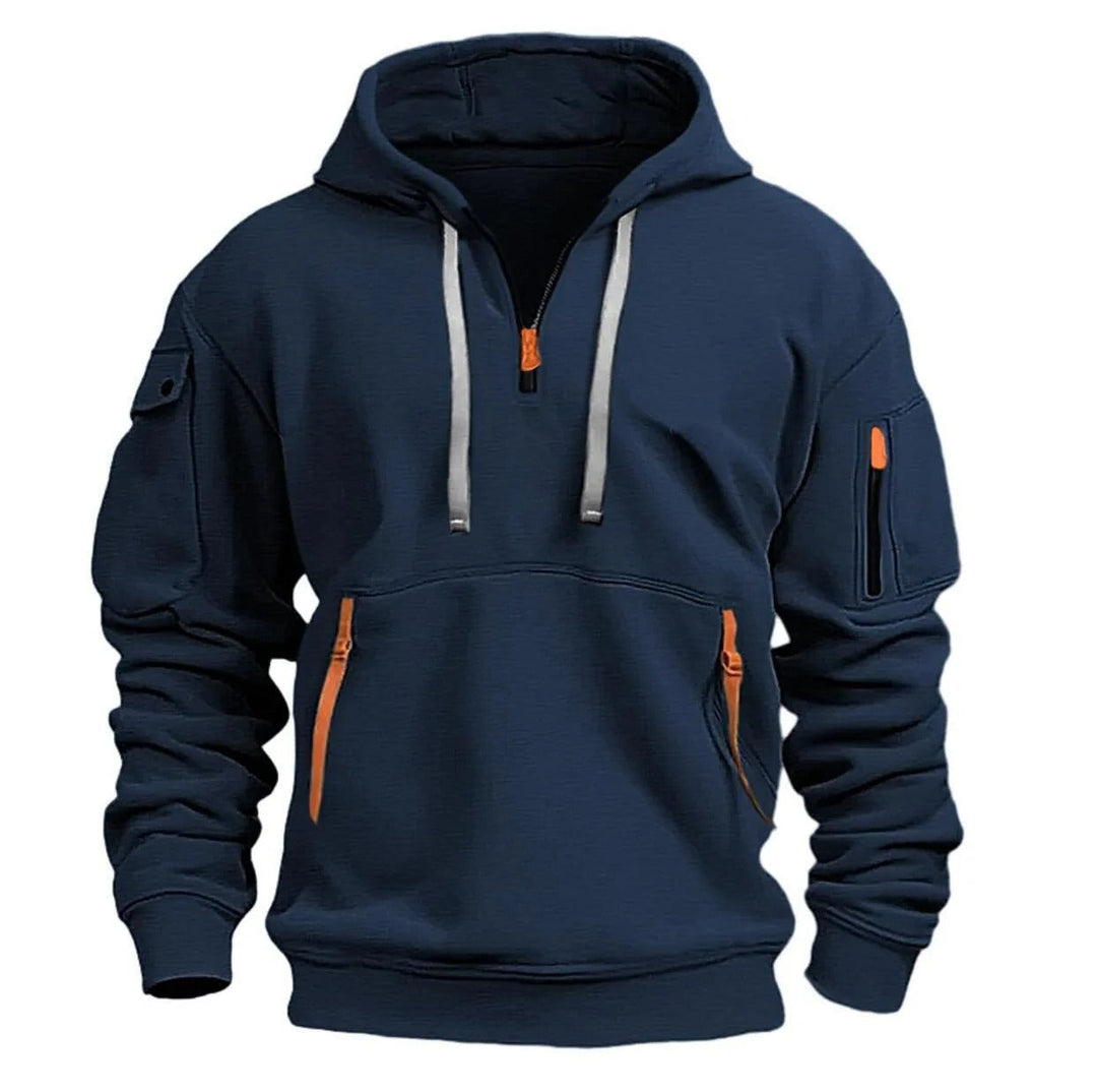Adrian | Halbzip Hoodie für Herren