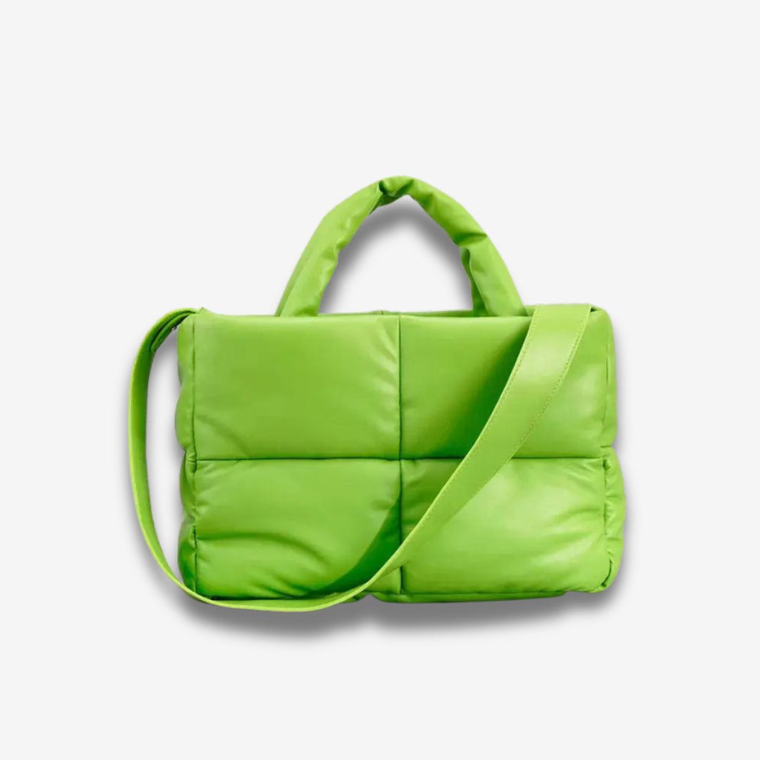Erfurt | Braune Puffer Schultertasche