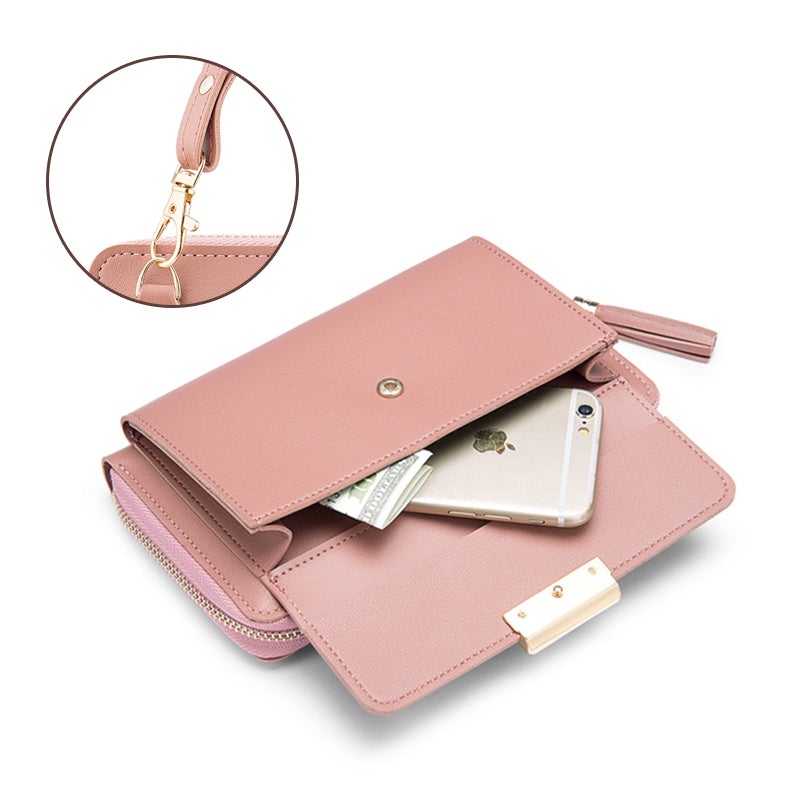 Skopje | Wandelbare Clutch‑Schultertasche