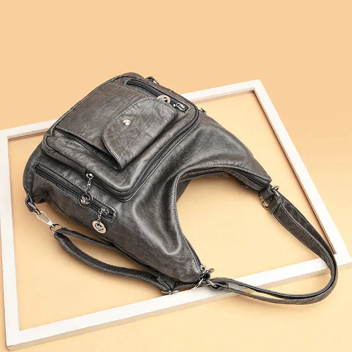 León | Große Multifunktionale Ledertasche