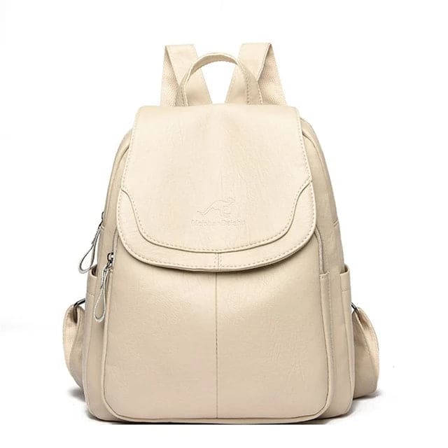 Adelaide | Diebstahlsicherer Lederrucksack