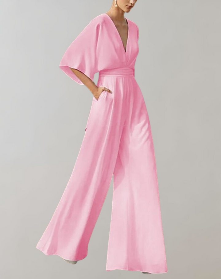 Eilidh | Eleganter Jumpsuit mit weitem Bein