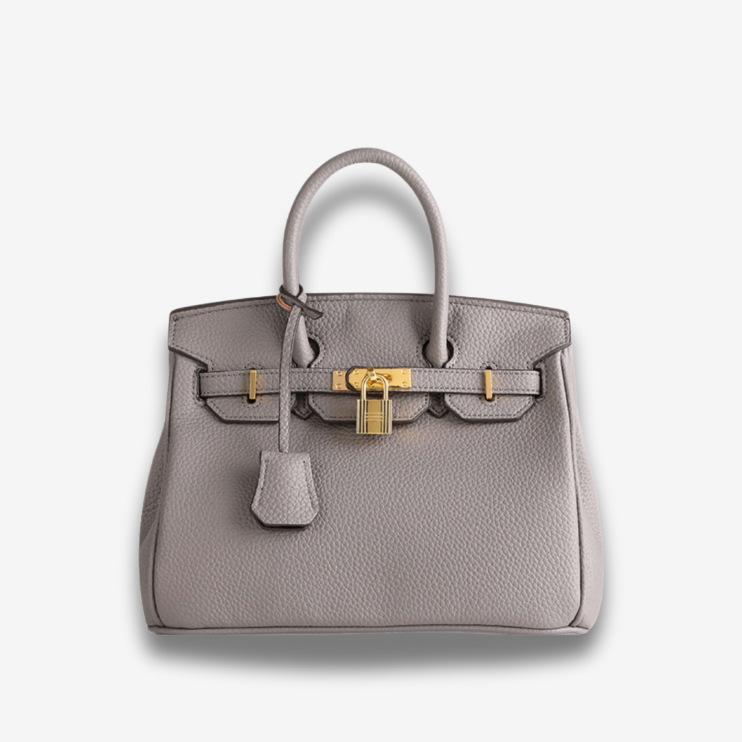 Kaunas | Strukturierte Power‑Handtasche in Leder