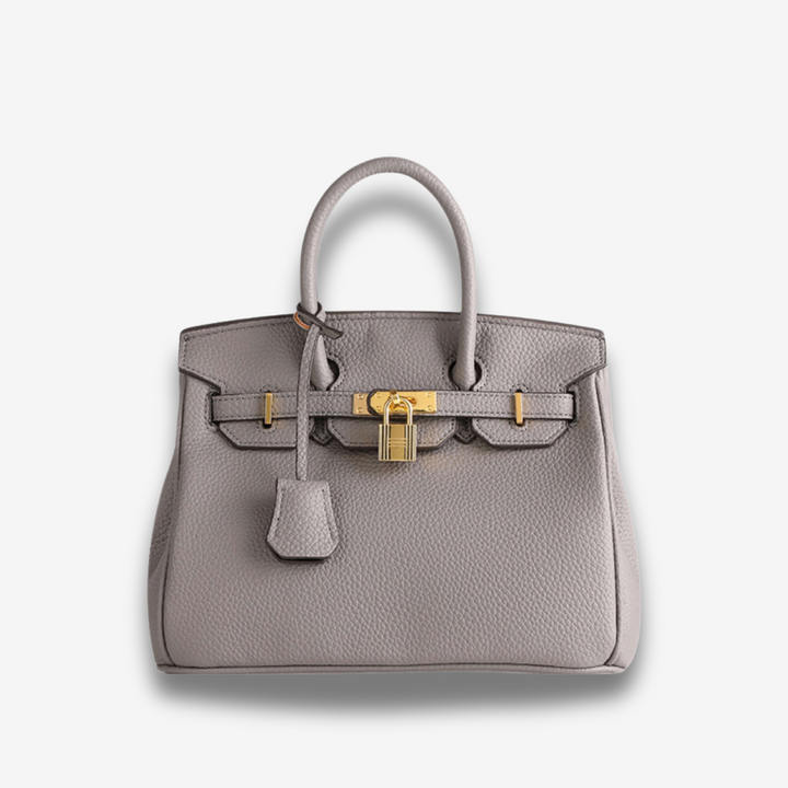 Kaunas | Strukturierte Power‑Handtasche in Leder