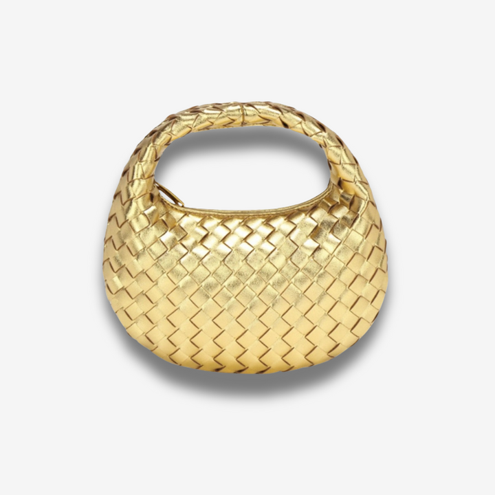 Gisenyi | Geflochtene Lederhandtasche