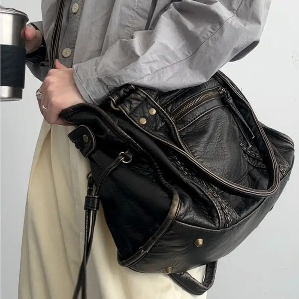 Porto Alegre | Geräumige Handtasche aus Kunstleder