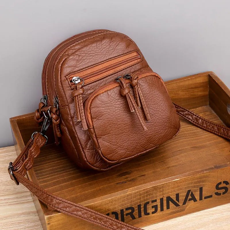 La Paz | Weiche Leder‑Schultertasche
