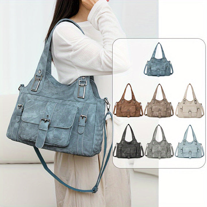 Hvar | Vintage Tote Bag mit Funktionalität