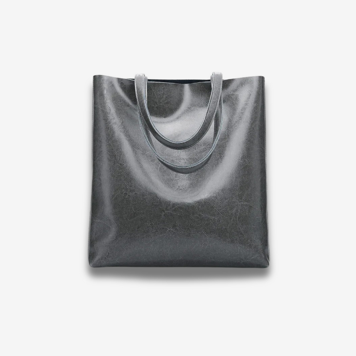Patna | Minimalistische Leder‑Tote für Alltag