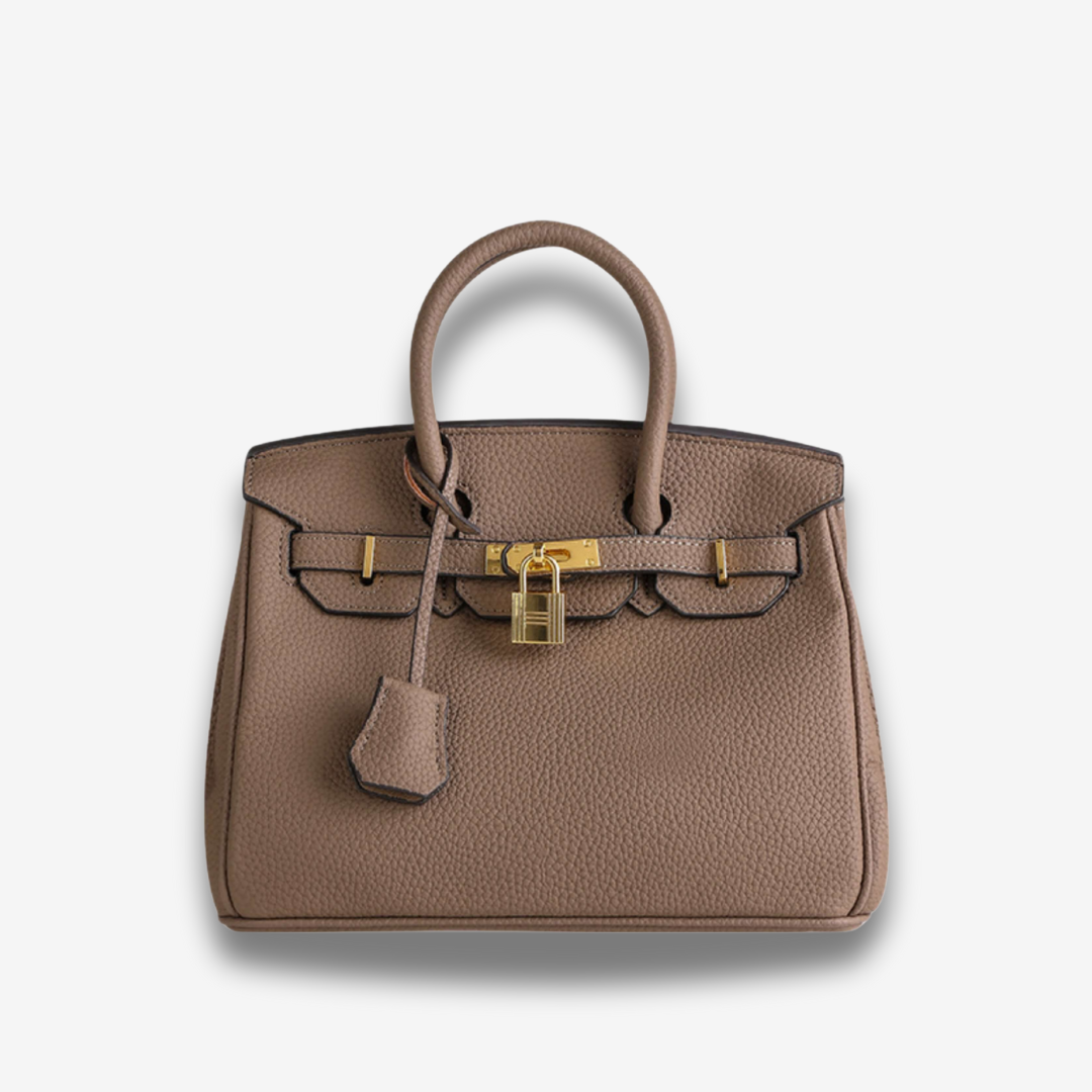 Kaunas | Strukturierte Power‑Handtasche in Leder