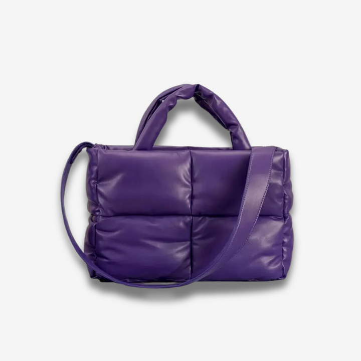 Erfurt | Braune Puffer Schultertasche