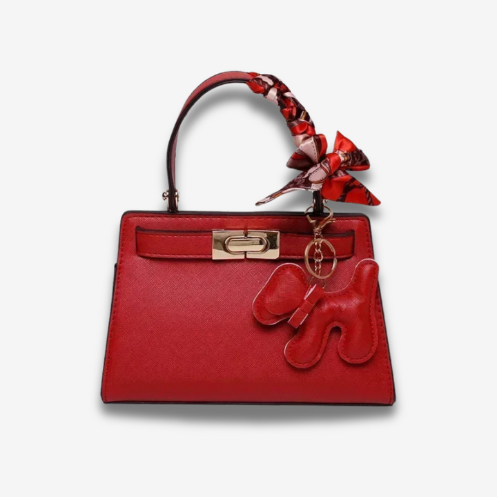 Kisangan | Strukturiertes Mini-Handbag mit Charme