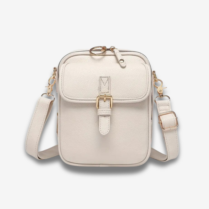 Rostock | Kompakte Leder-Crossbodytasche Damen"