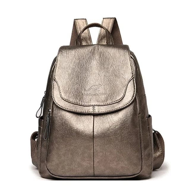 Adelaide | Diebstahlsicherer Lederrucksack