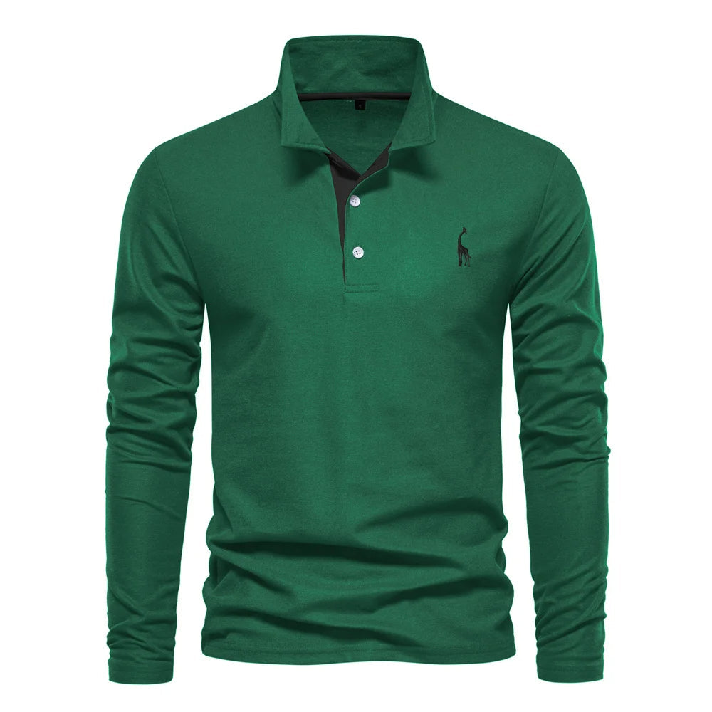 Ulman | Polo-Langarmpullover für Männer