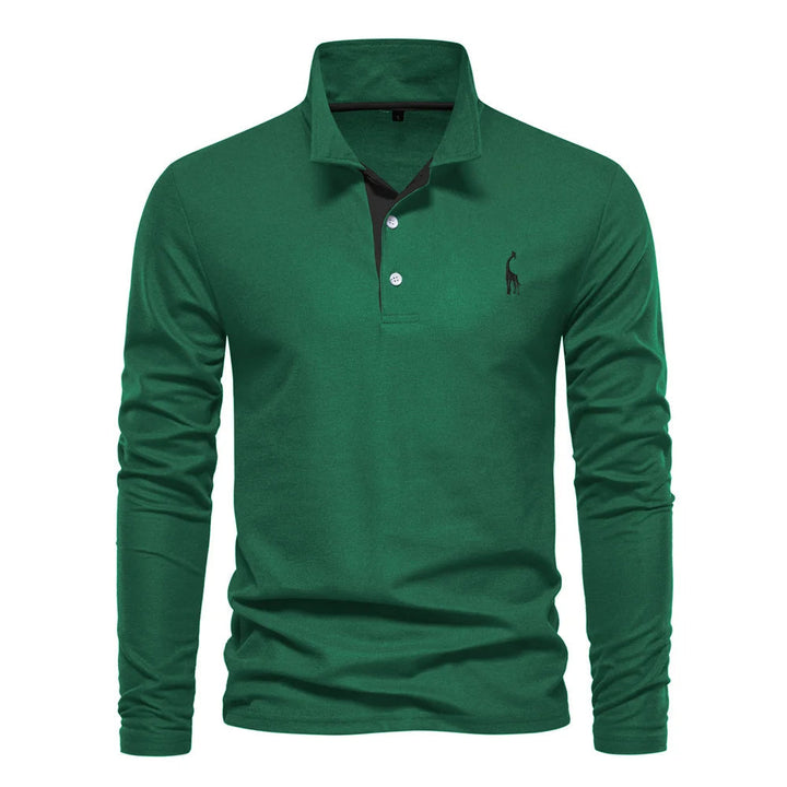 Ulman | Polo-Langarmpullover für Männer