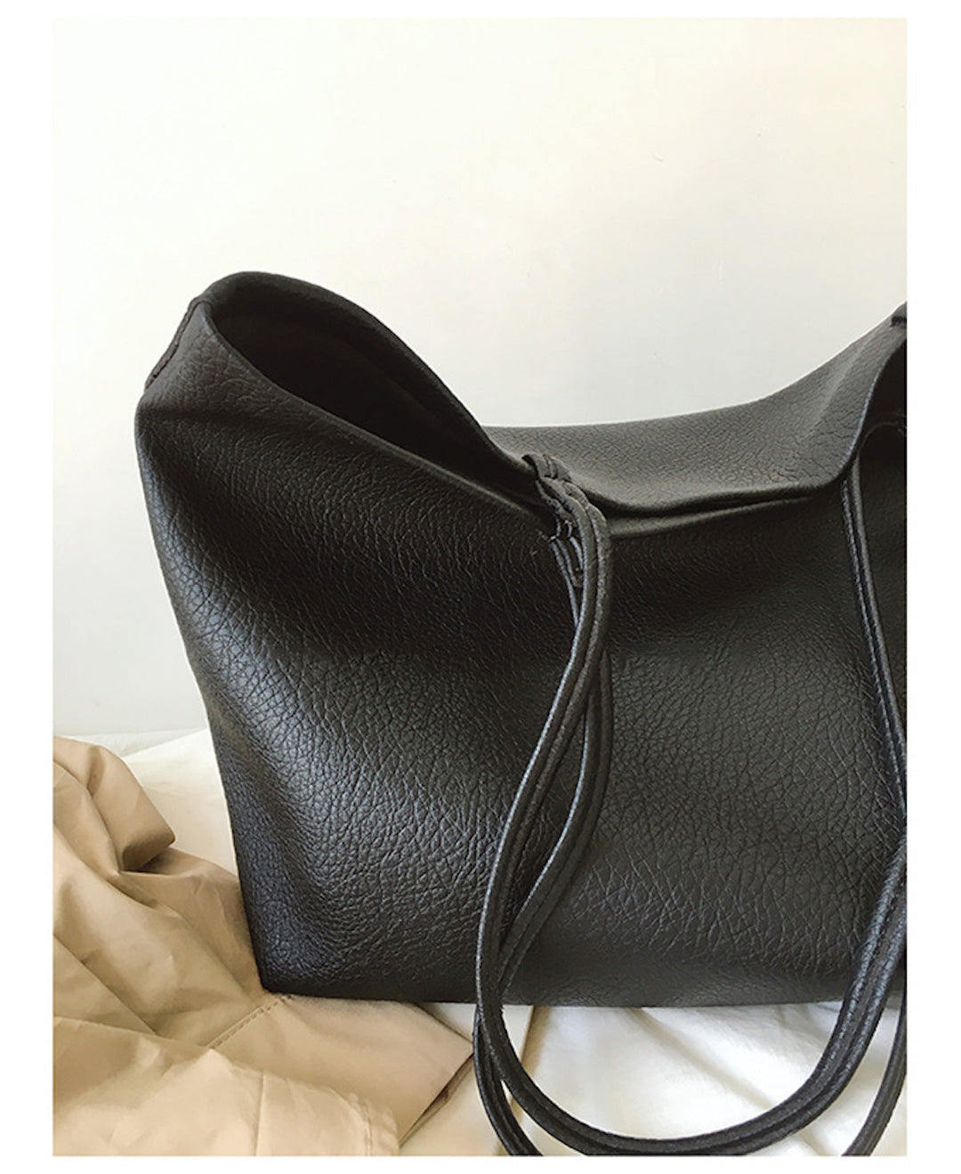 Lübeck | Elegante Leder Tote Bag