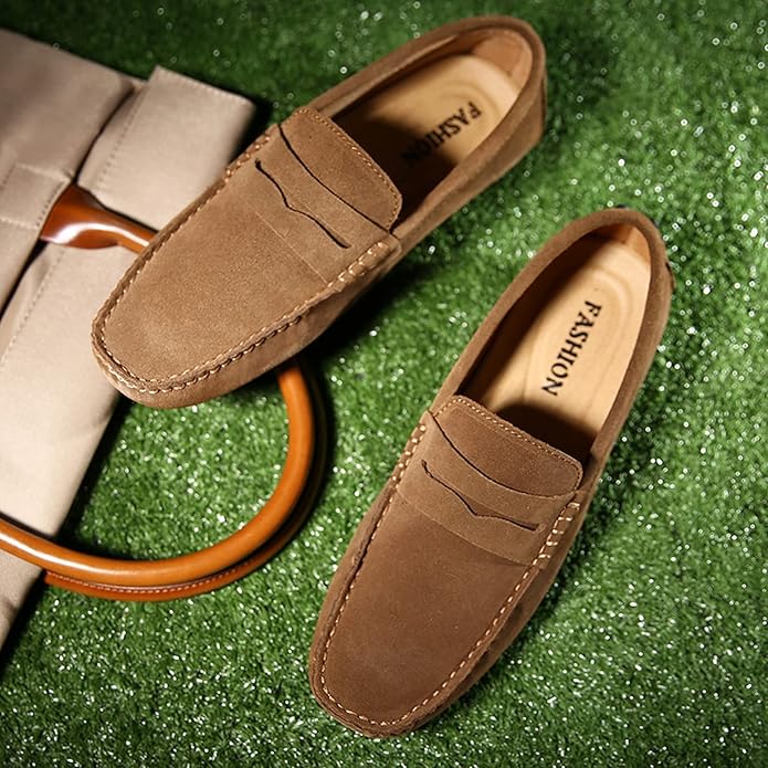 Harvey | Italienische Wildleder Suede Loafers