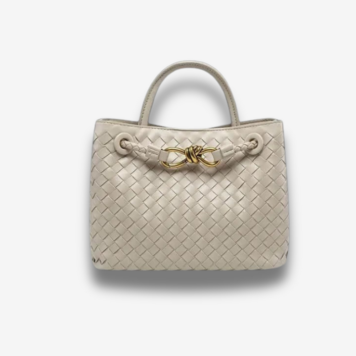 Assisi  | Geflochtene Leder‑Midi‑Tote