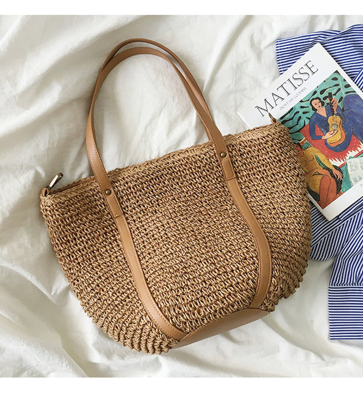 Takamatsu | Geflochtene Sommer Tote Tasche