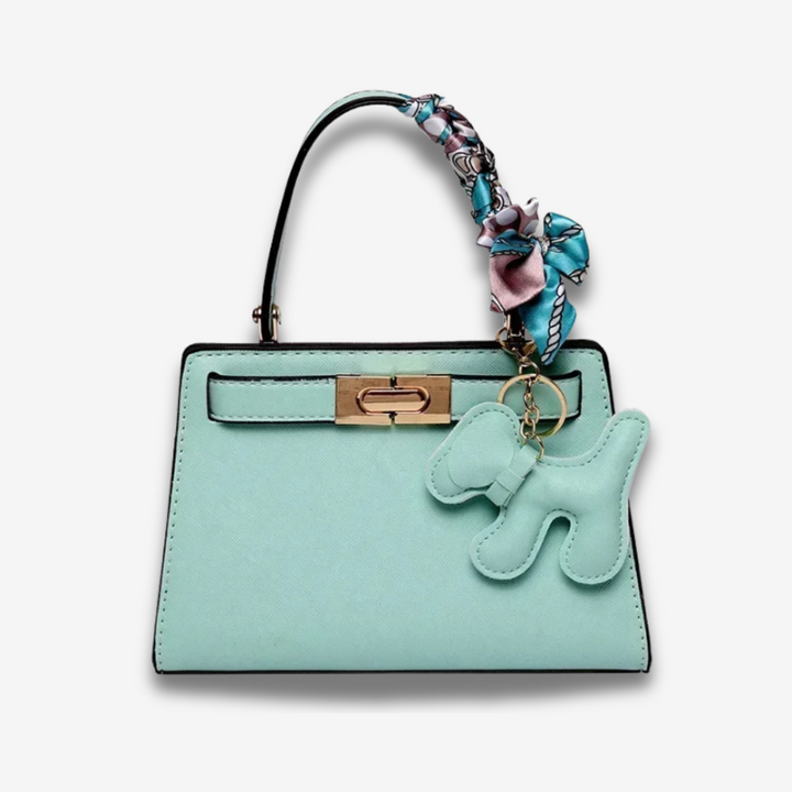 Kisangan | Strukturiertes Mini-Handbag mit Charme