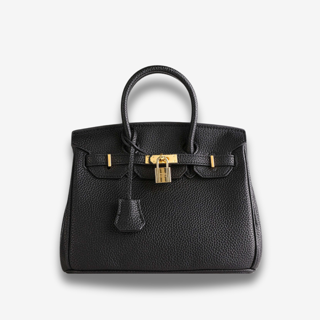 Kaunas | Strukturierte Power‑Handtasche in Leder