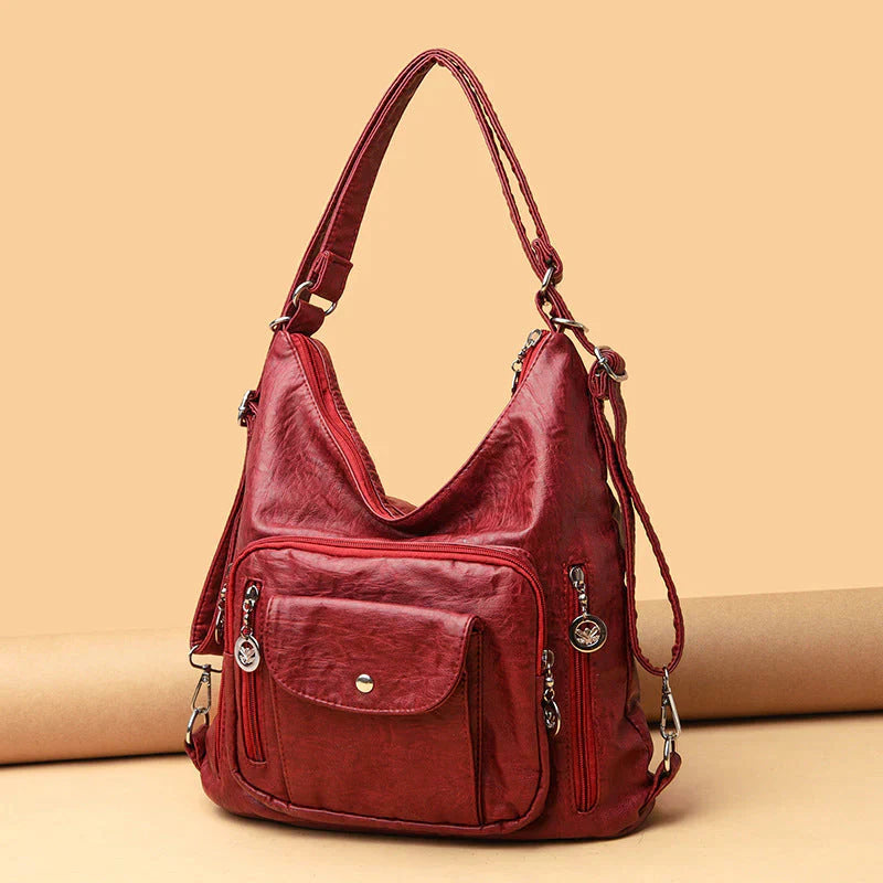León | Große Multifunktionale Ledertasche