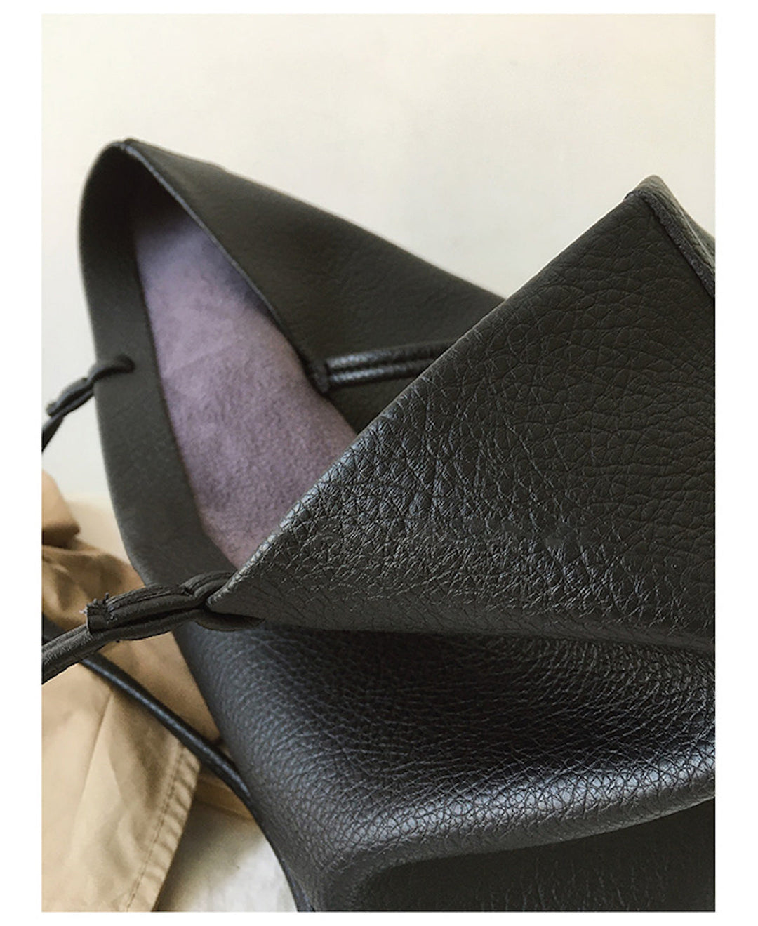 Lübeck | Elegante Leder Tote Bag
