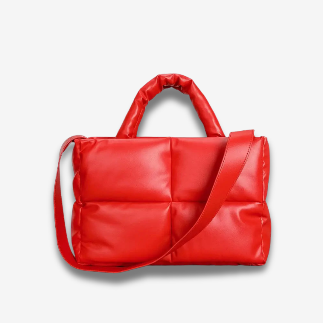 Erfurt | Braune Puffer Schultertasche