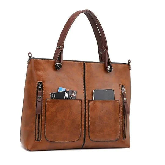 Rosario | Leder Schultertasche mit Stil