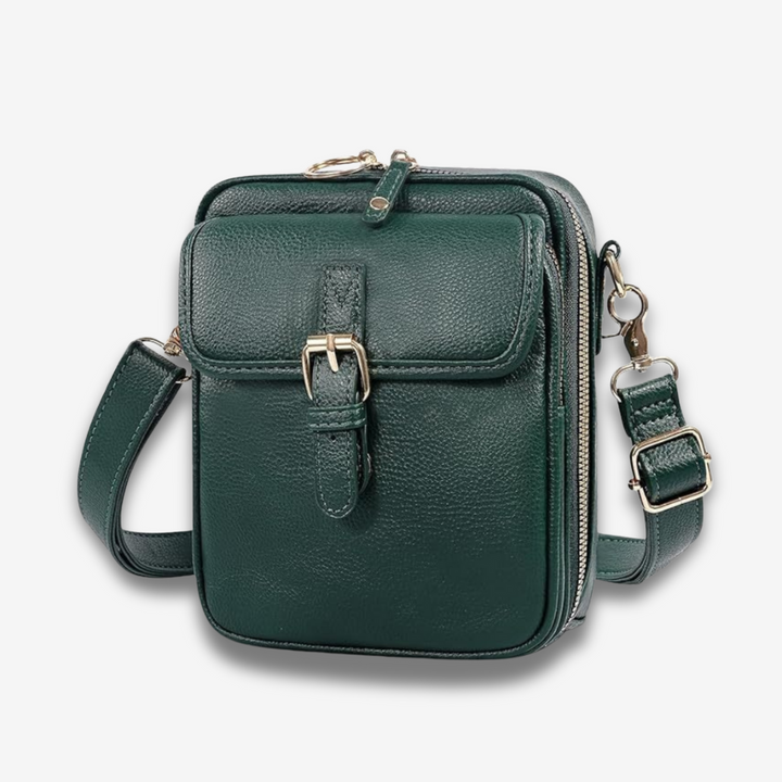 Rostock | Kompakte Leder-Crossbodytasche Damen"