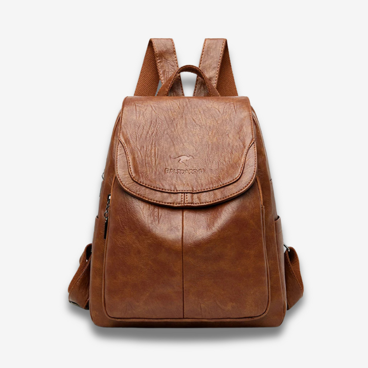 Adelaide | Diebstahlsicherer Lederrucksack