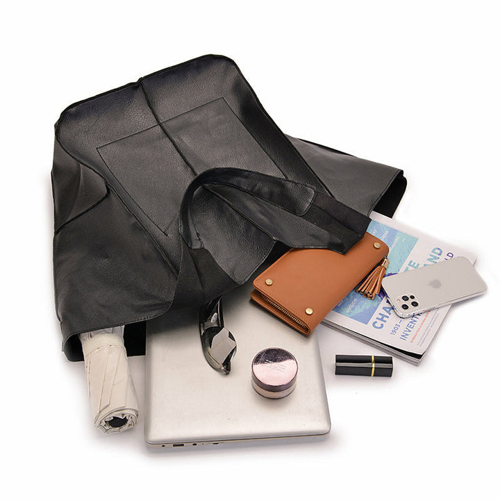 Beirut | Vintage Kunstleder Hand‑ & Schultertasche