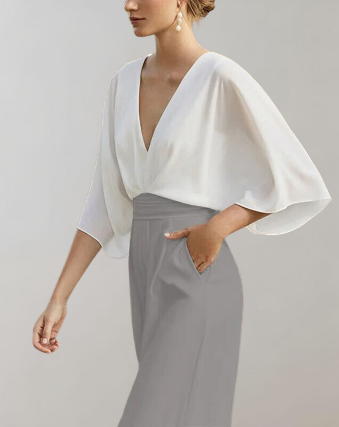 Eilidh | Eleganter Jumpsuit mit weitem Bein