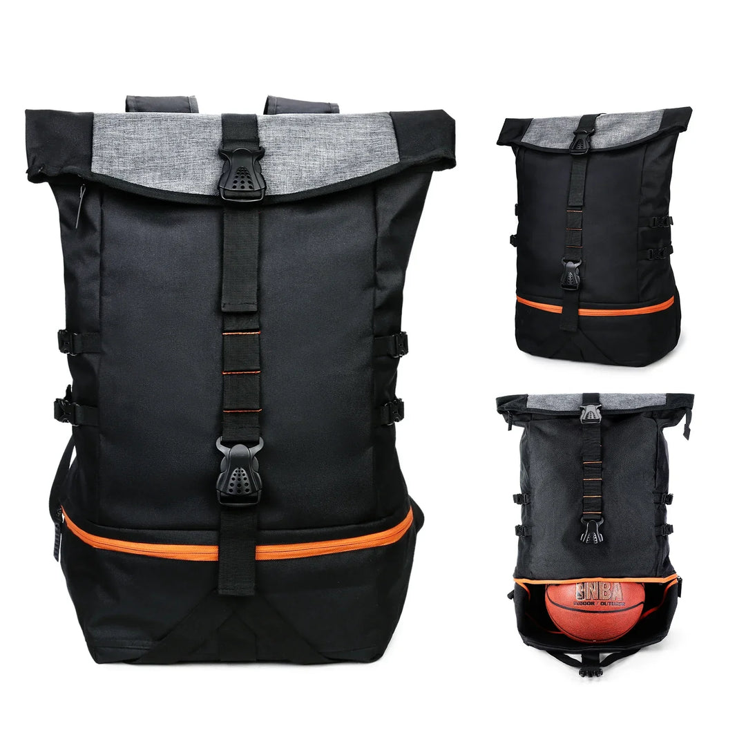 Okayama | Sportlicher Basketball Rucksack mit Schuhfach