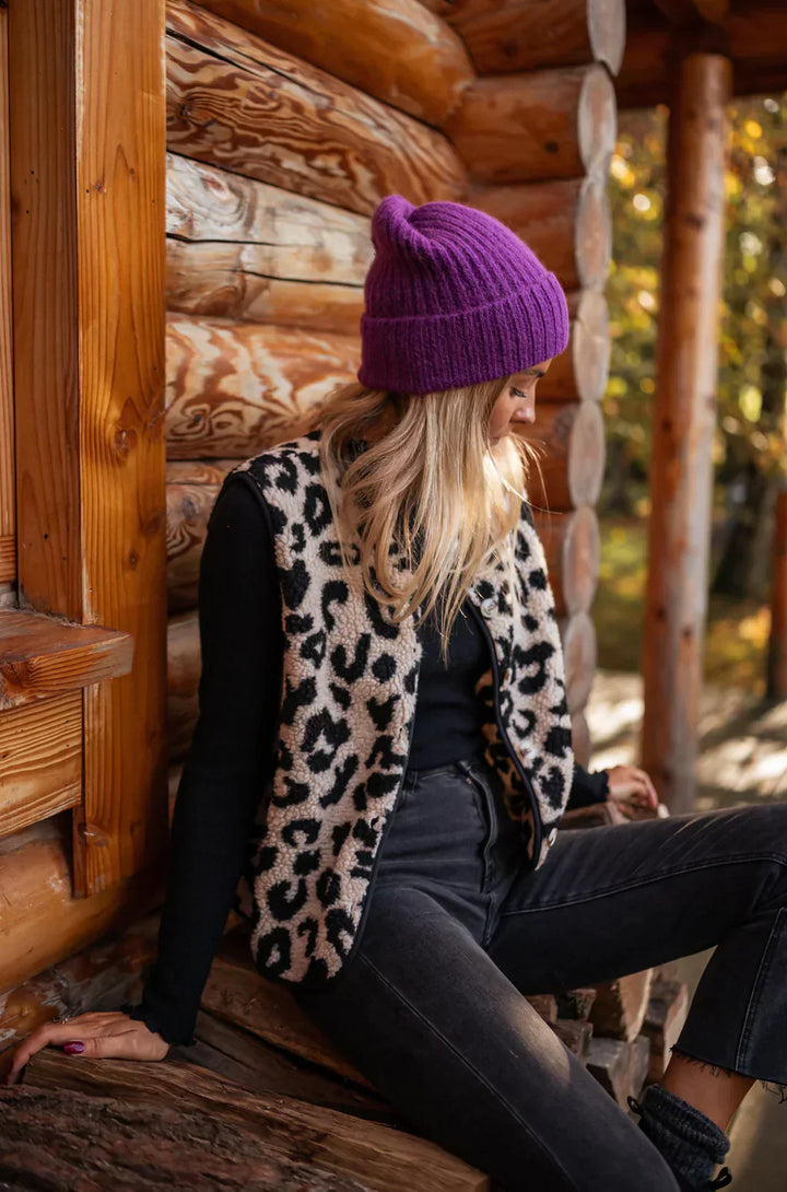 Evralisse | Leopardenweste mit Stil