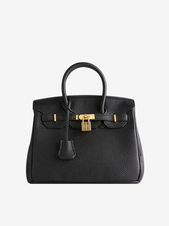 Kaunas | Strukturierte Power‑Handtasche in Leder