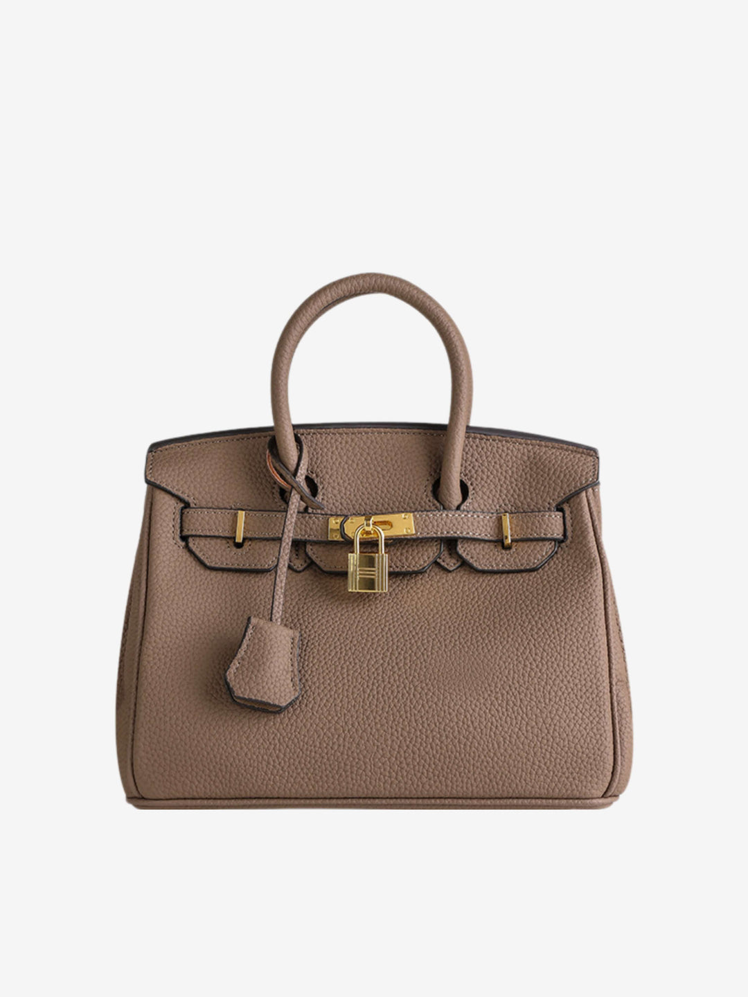 Kaunas | Strukturierte Power‑Handtasche in Leder