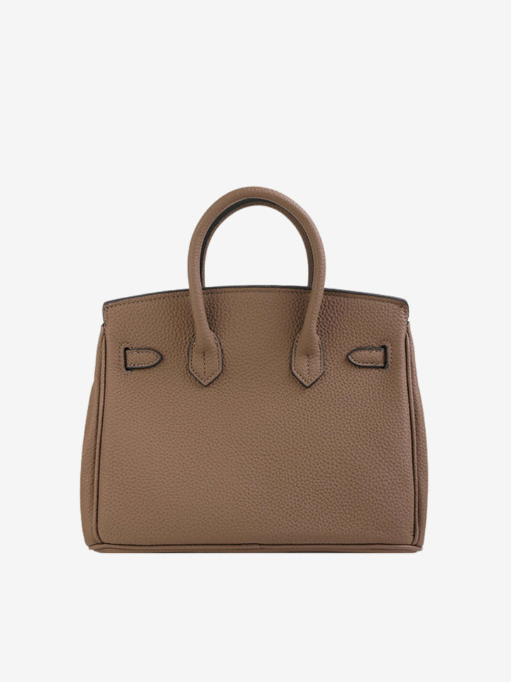 Kaunas | Strukturierte Power‑Handtasche in Leder