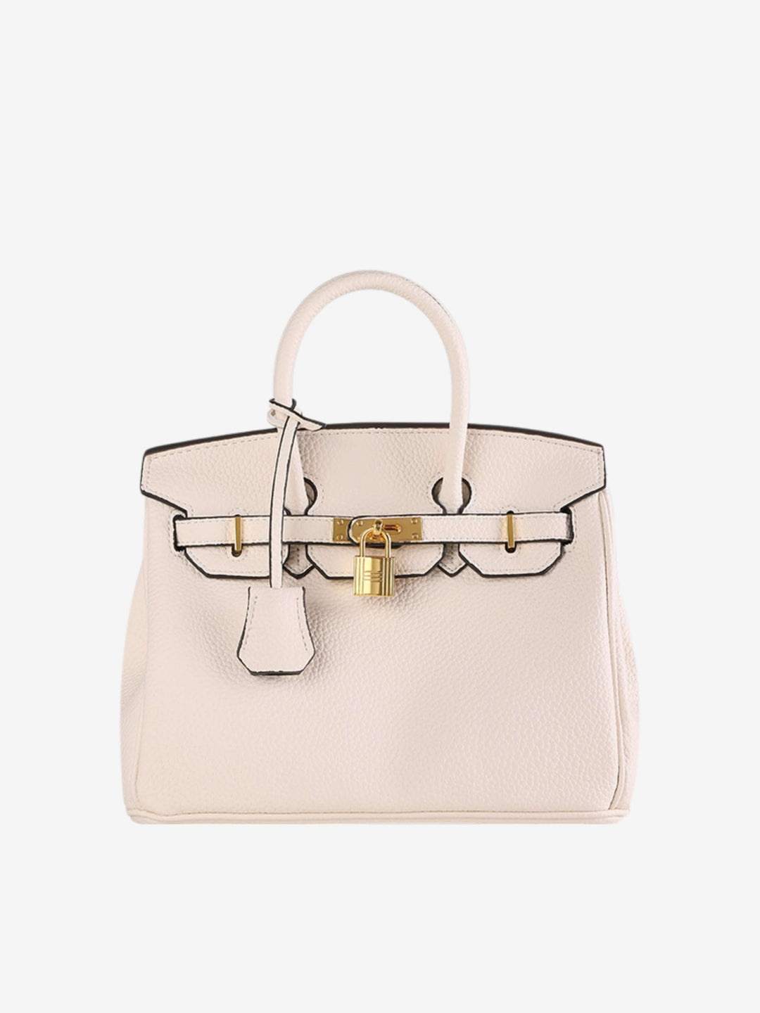 Kaunas | Strukturierte Power‑Handtasche in Leder